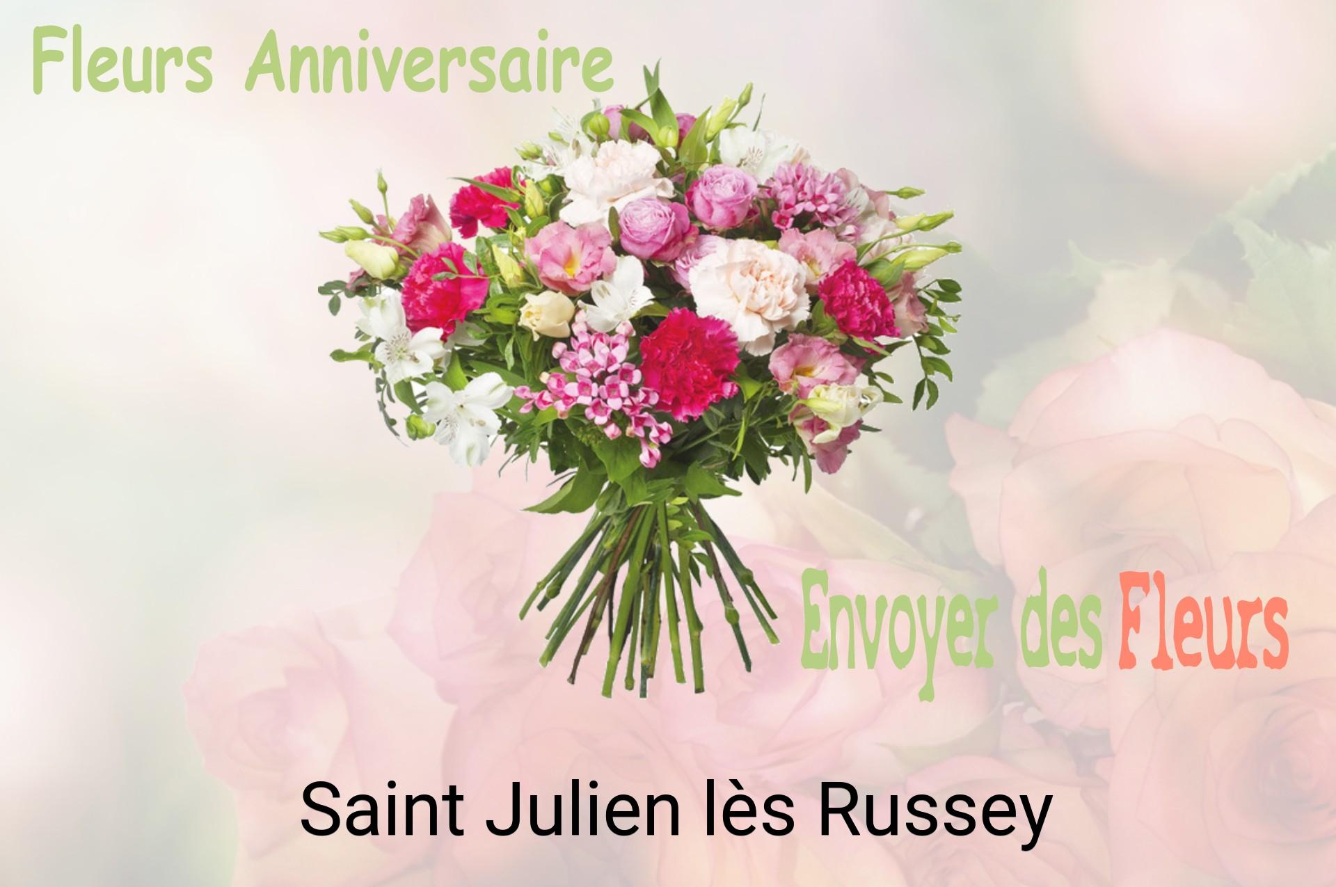 Bouquet de fleurs d’anniversaire livré à Saint-Julien-lès-Russey